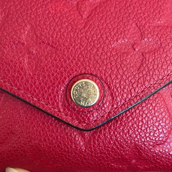 Louis Vuitton Victorine Wallet Red - Picture 9 of 11